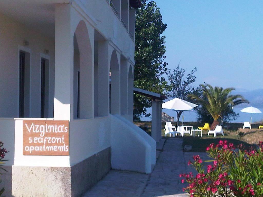 Virginia'S Beachfront Apartments Kávos Exterior foto